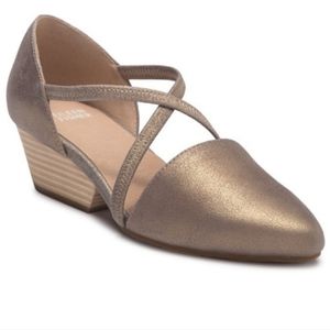Eileen Fisher Poet D'Orsay Block Heel
